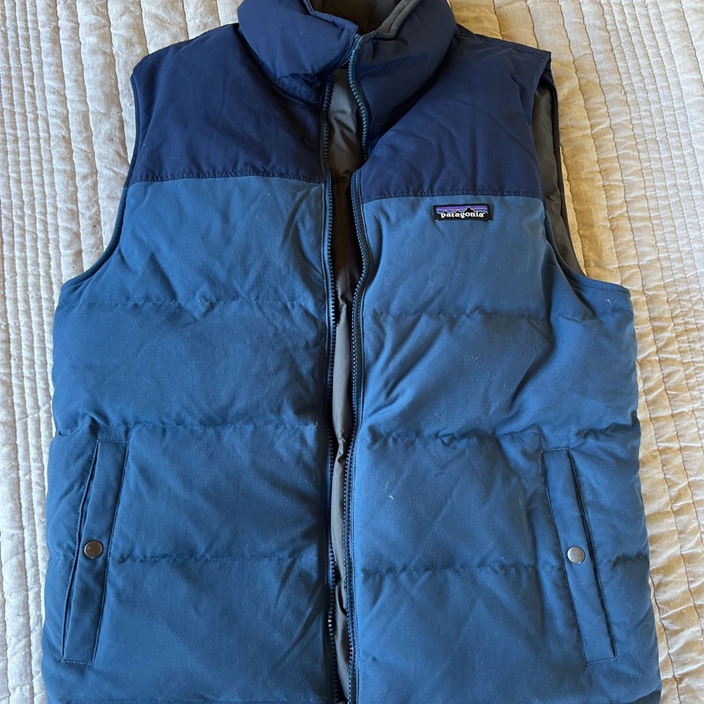 Patagonia Men's Navy Insulated Vest